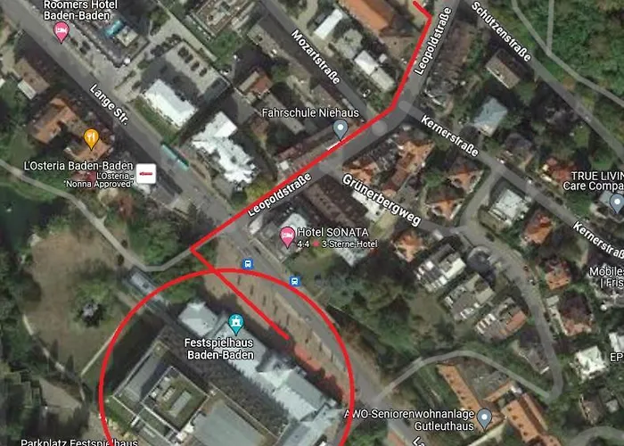 아파트 Am Festspielhaus Appartementhaus Dr Vetter